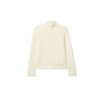 La DoubleJ Lacey Turtleneck in Off White | Tops | Coveti