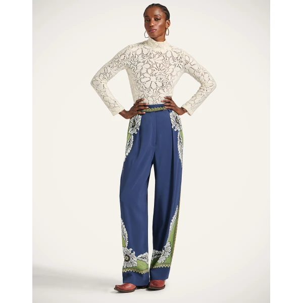 La DoubleJ Lacey Turtleneck in Off White | Tops | Coveti