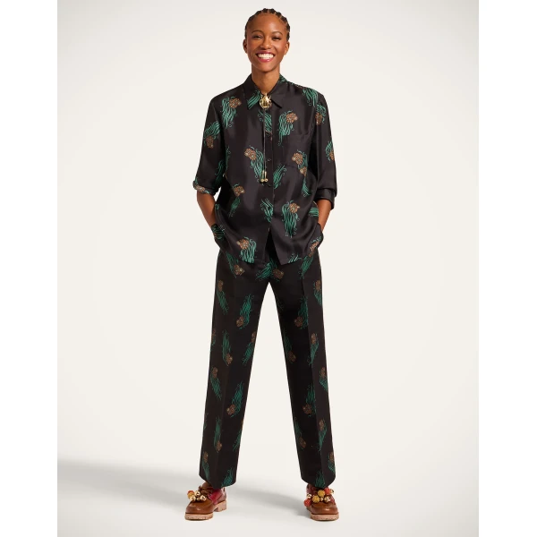 La DoubleJ Let Loose Pants in Lemuria Black | Pants | Coveti