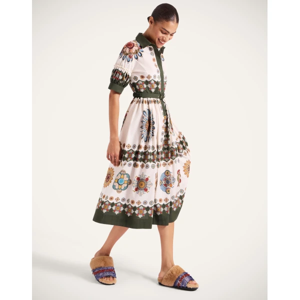 La DoubleJ Libertine Dress in Nucleus Off White, view 4