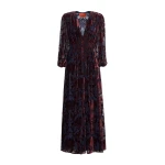 La DoubleJ Long Camerino Dress in Cherubs Blue
