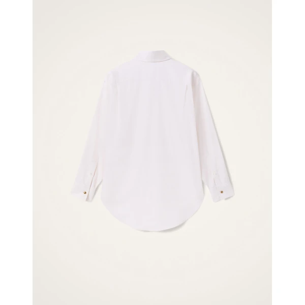 La DoubleJ Long Sleeves Club Shirt in Ecru, view 6