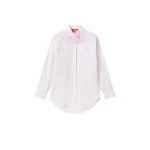 La DoubleJ Long Sleeves Club Shirt in Ecru at Coveti
