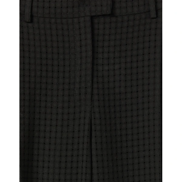 La DoubleJ Loose Pants in Black Window Lace, view 6
