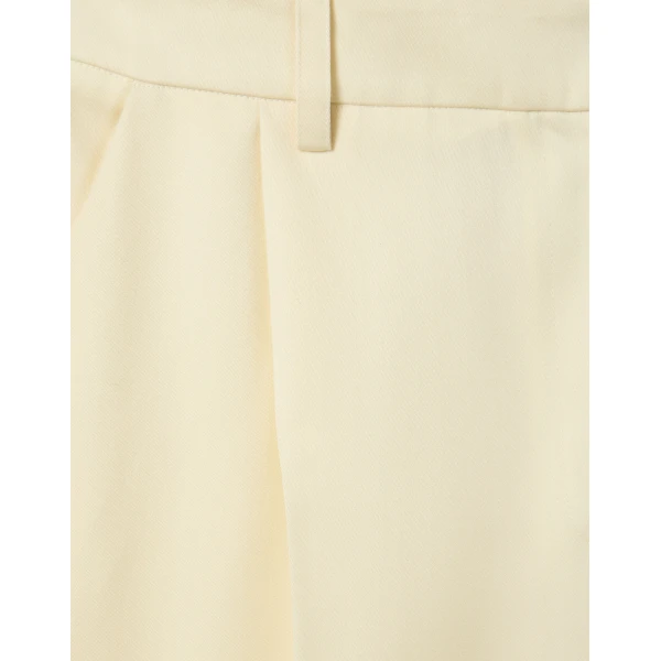 La DoubleJ Loose Pants in Ecru at Coveti