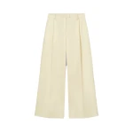 La DoubleJ Loose Pants in Ecru at Coveti