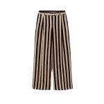 La DoubleJ Loose Pants in Stripes Light Beige | Pants | Coveti