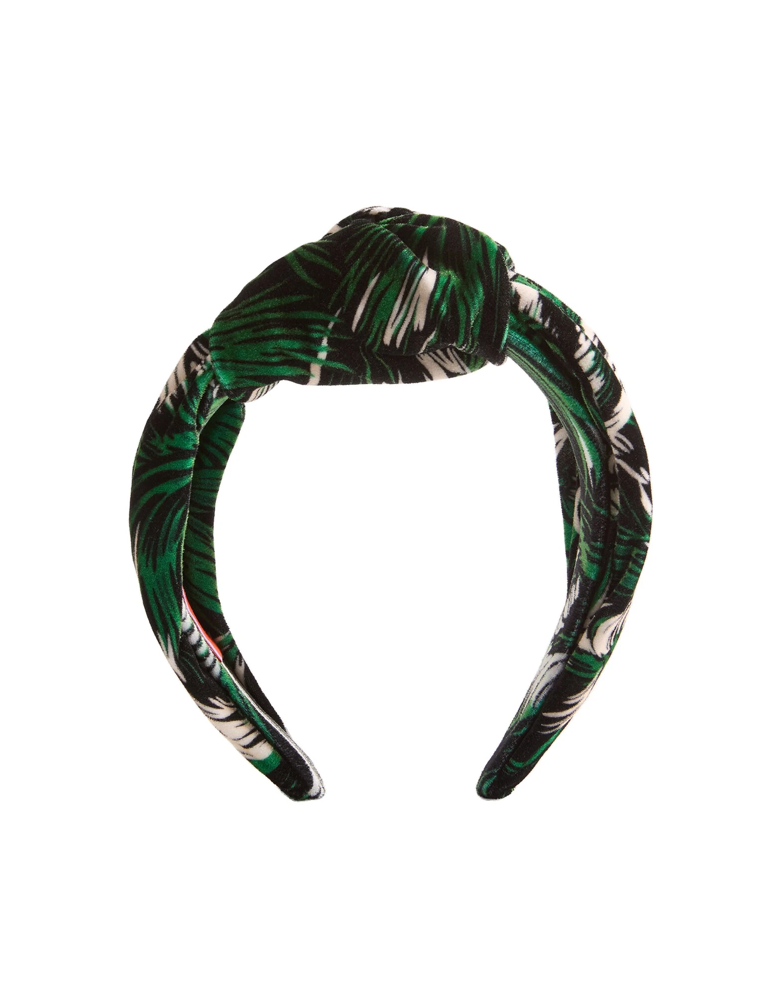 La DoubleJ Love Knot Headband in Quill Green at Coveti La DoubleJ Love Knot Headband in Quill Green at Coveti