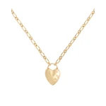 La DoubleJ Love Star Necklace in 24K Gold Plate & Swarovski Crystals at Coveti