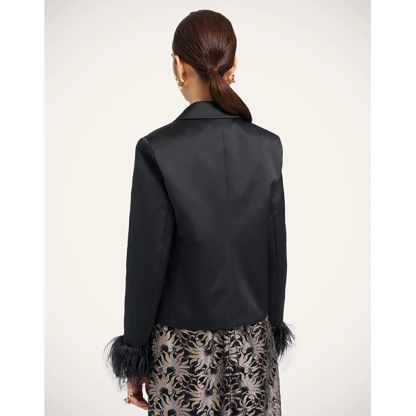 La DoubleJ Luckycharm Jacket in Black at Coveti