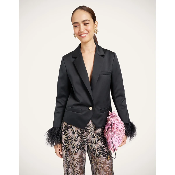 La DoubleJ Luckycharm Jacket in Black at Coveti