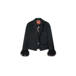 La DoubleJ Luckycharm Jacket in Black at Coveti