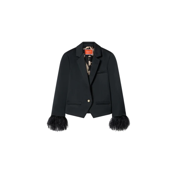 La DoubleJ Luckycharm Jacket in Black at Coveti