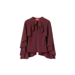 La DoubleJ Magic Top in Burgundy | Tops | Coveti