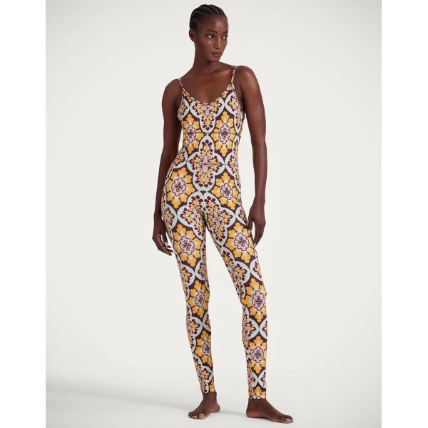 La DoubleJ Magica Catsuit in Palazzo Yellow, view 2