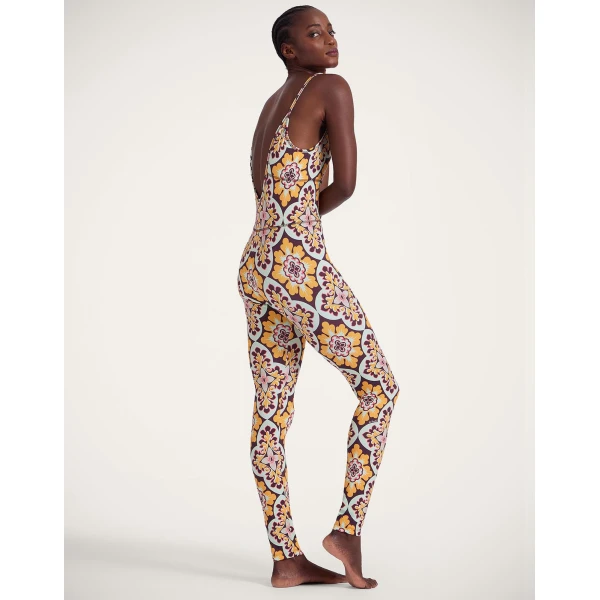La DoubleJ Magica Catsuit in Palazzo Yellow, view 3
