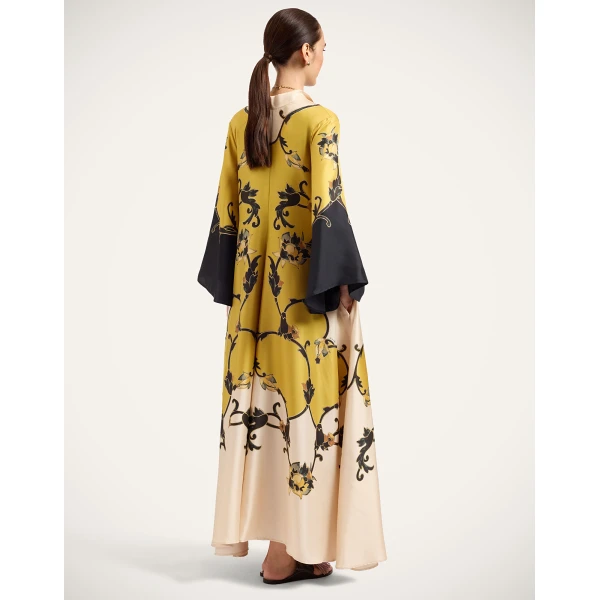 La DoubleJ Magnifico Dress in Buttercup Gold at Coveti