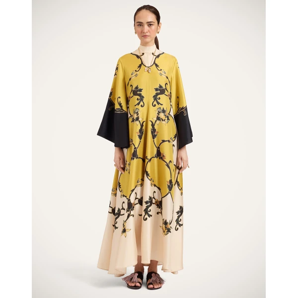 La DoubleJ Magnifico Dress in Buttercup Gold at Coveti