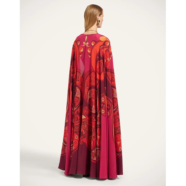 La DoubleJ Make An Entrance Dress in Alchemy Dark Red at Coveti