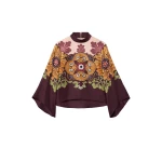 La DoubleJ Make An Exit Top in Bounty Burgundy | Tops | Coveti