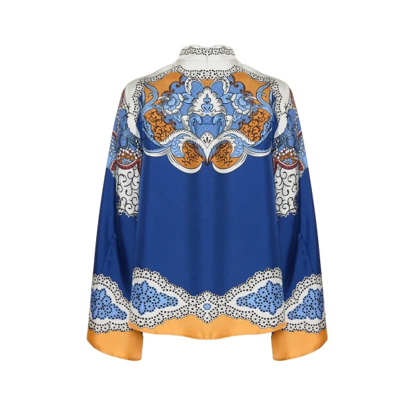 La DoubleJ Make An Exit Top in Portal Light Blue, view 6