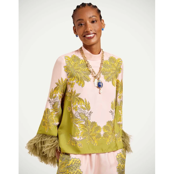 La DoubleJ Make An Exit Top in Swathe Pink | Tops | Coveti