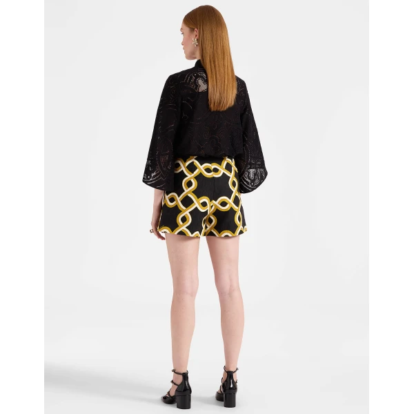 La DoubleJ Margarita Shorts in Tackle Black | Shorts | Coveti