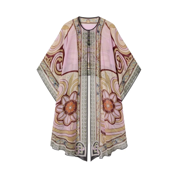 Maria Cape in Kells Pink