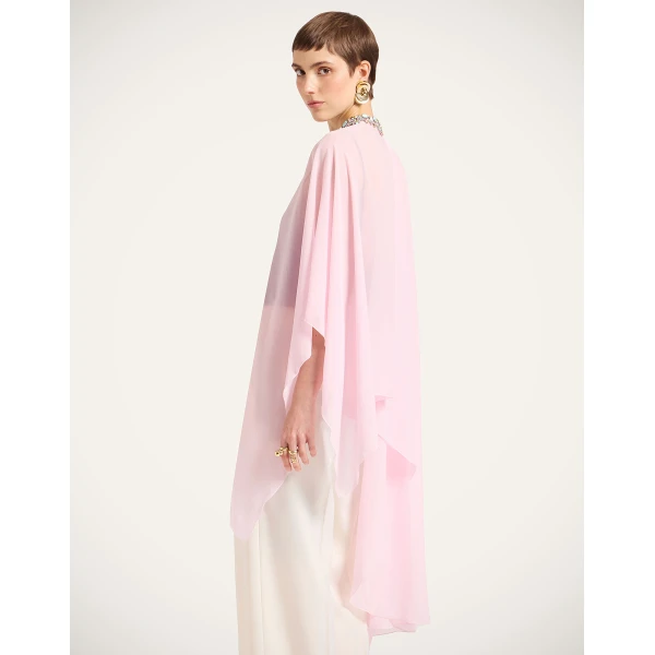 La DoubleJ Maria Cape in Pink, view 3