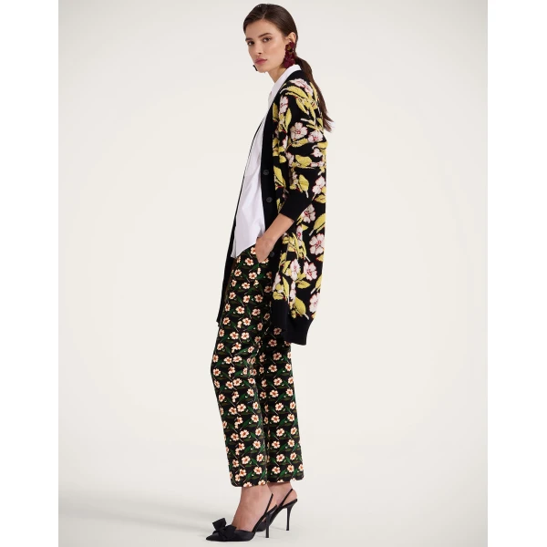 La DoubleJ Mayfair Cardigan in Mayfair Black, view 4