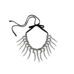 La DoubleJ Mayfair Necklace in Black at Coveti