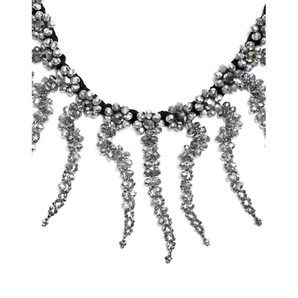 La DoubleJ Mayfair Necklace in Black at Coveti