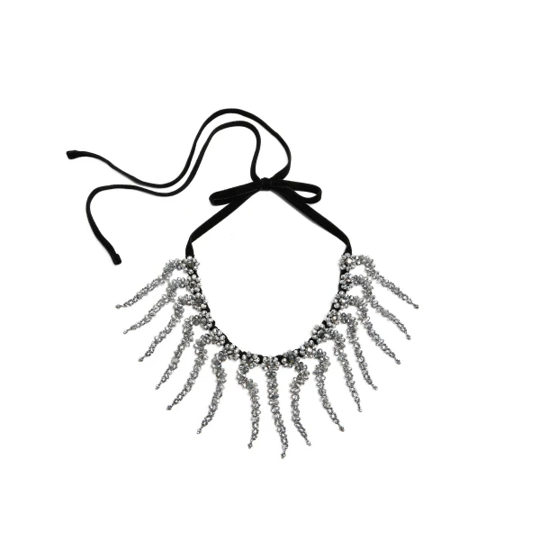 La DoubleJ Mayfair Necklace in Black at Coveti