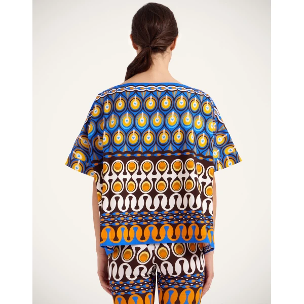 La DoubleJ Meditation Tee in Rio Chocolate | T-shirts | Coveti