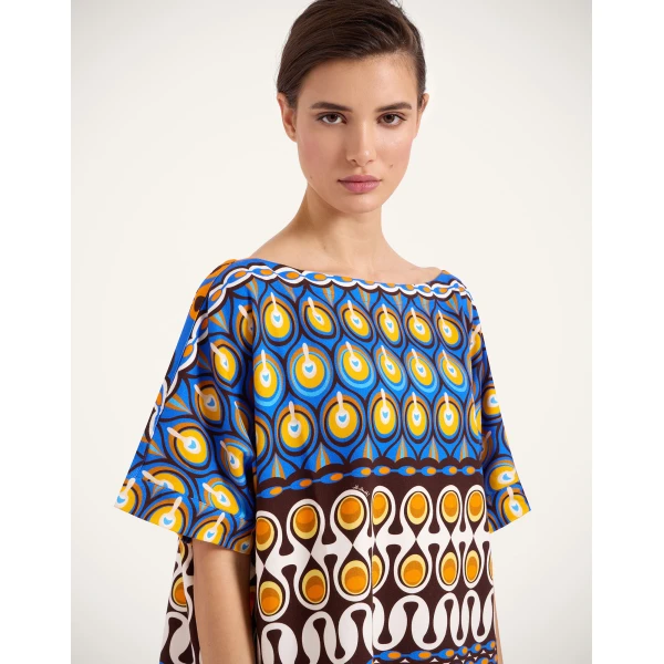 La DoubleJ Meditation Tee in Rio Chocolate | T-shirts | Coveti