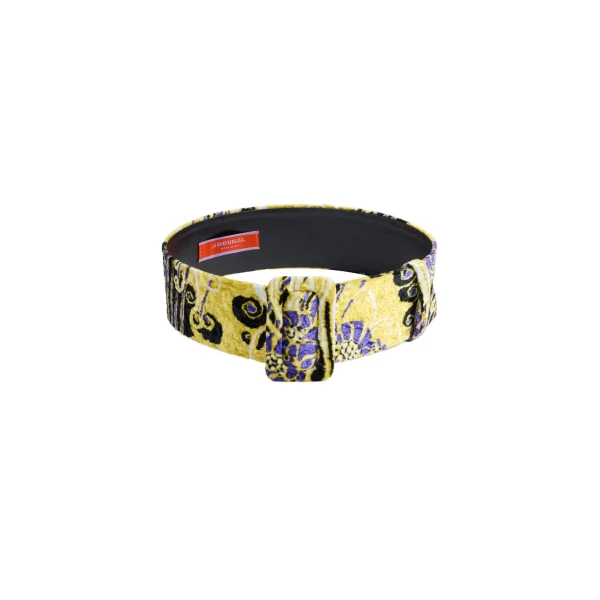 La DoubleJ Medium Belt in Atlantis Yellow at Coveti