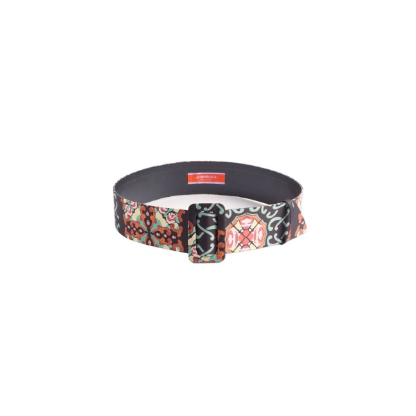 La DoubleJ Medium Belt in Ballata Black at Coveti
