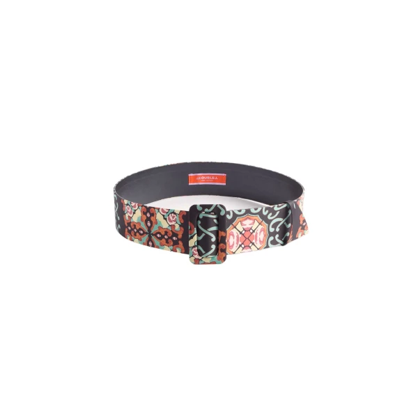La DoubleJ Medium Belt in Ballata Black at Coveti
