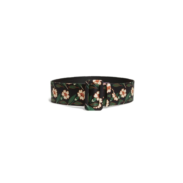 La DoubleJ Medium Belt in Mayfair Black, view 4