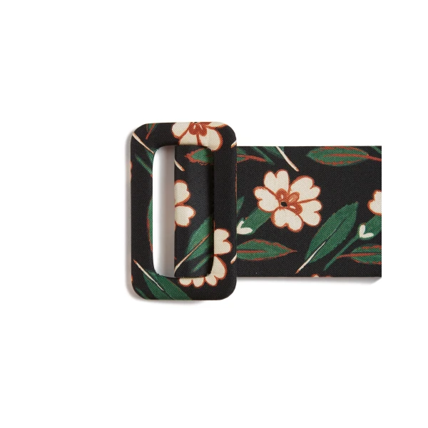 La DoubleJ Medium Belt in Mayfair Black, view 5