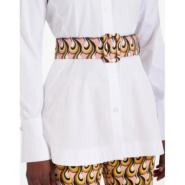 La DoubleJ Medium Belt in Melty Pink at Coveti