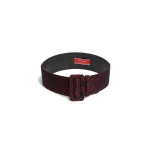 La DoubleJ Medium Belt in Pixel Blue at Coveti