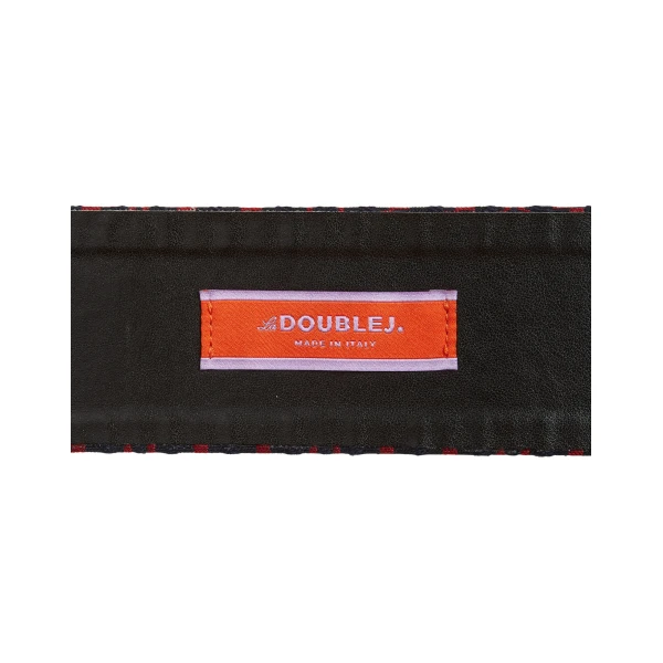 La DoubleJ Medium Belt in Pixel Blue, view 5