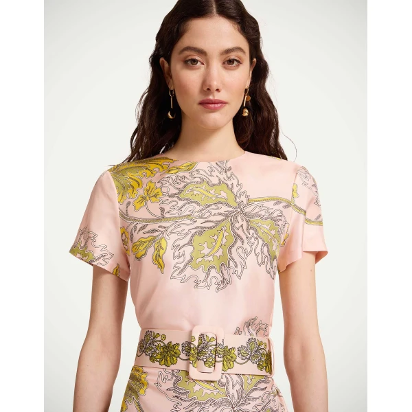 La DoubleJ Medium Belt in Swathe Pink | Belts | Coveti