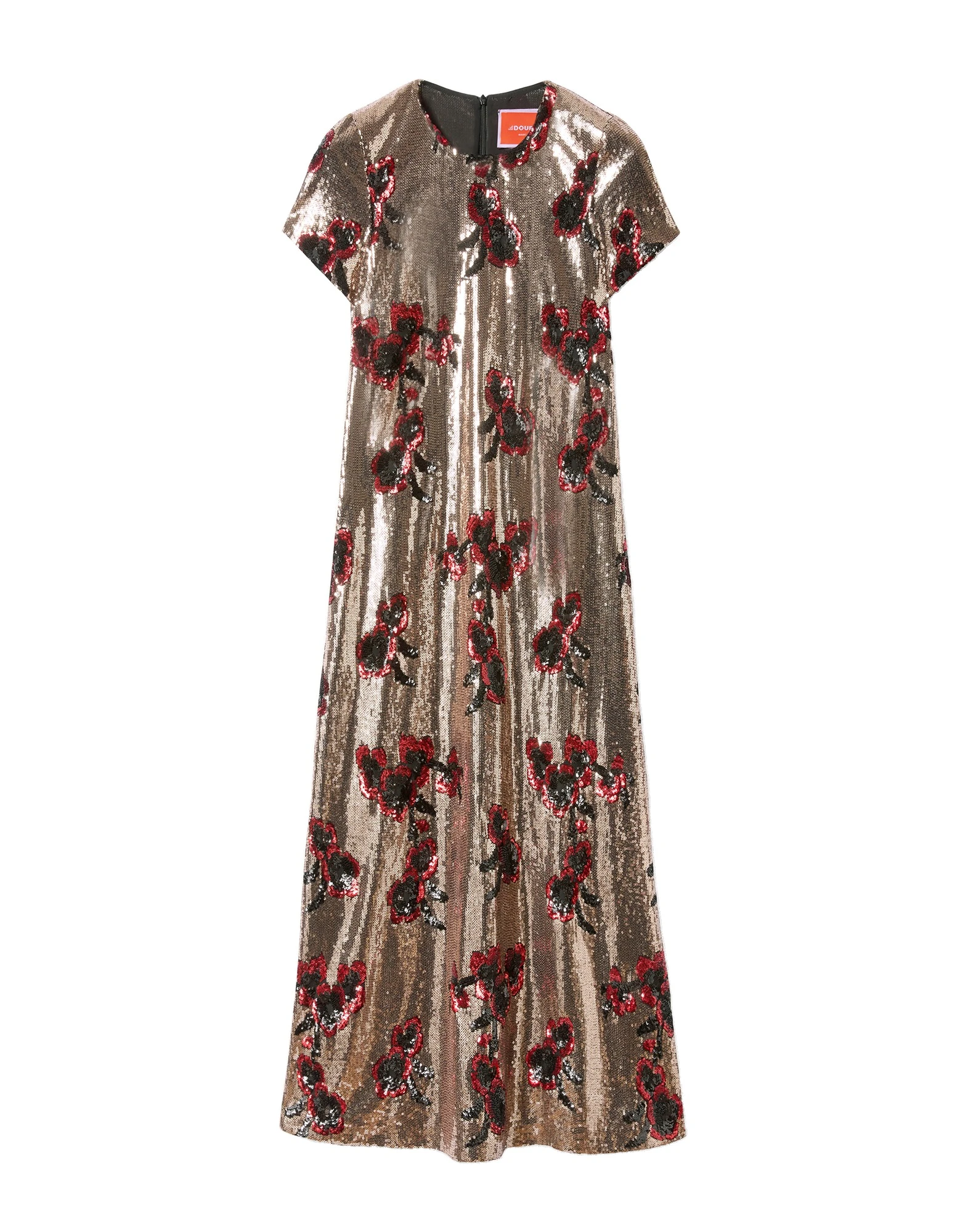 La DoubleJ Midi Swing Dress in Primrose Bronze La DoubleJ Midi Swing Dress in Primrose Bronze