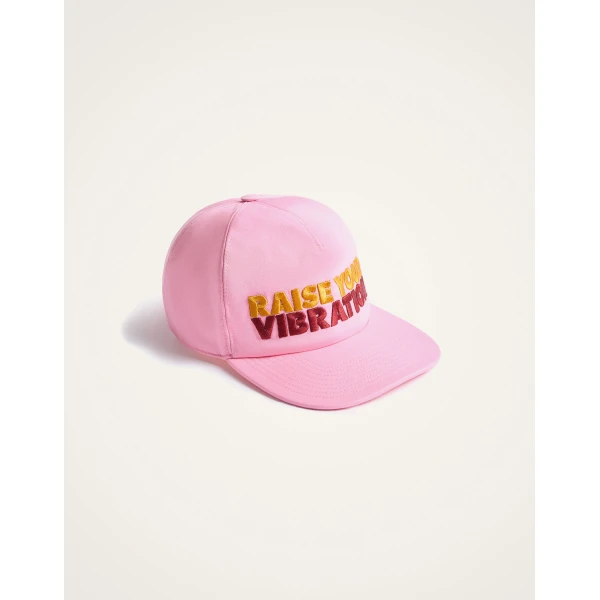 La DoubleJ Milano Cap in Raise Your Vibration Pink, view 4