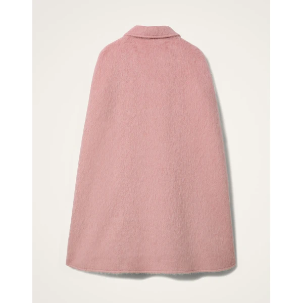 La DoubleJ Milano Cape Coat in Pink, view 6