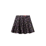 La DoubleJ Mini Dolce Vita Skirt in Honeysuckle Black