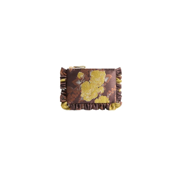 Mini Hand Pochette in Devon Brown
