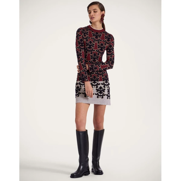 La DoubleJ Mini Herald Dress in Herald Red | Mini Dresses | Coveti